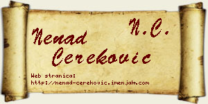 Nenad Čereković vizit kartica